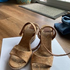 Tory Burch Ankle Wrap Wedges
